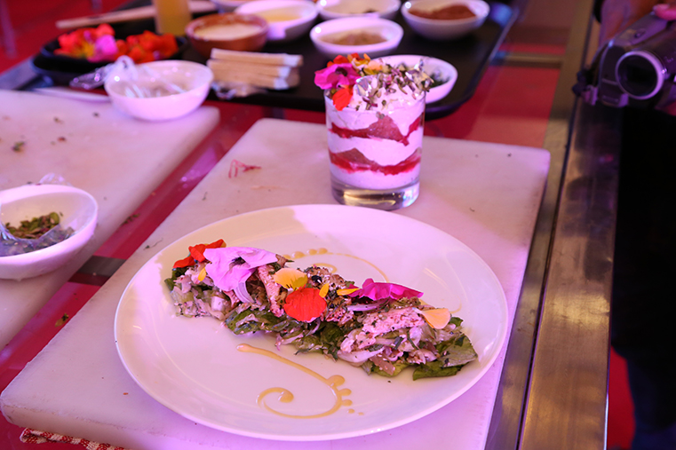 Agra Petha Savoury Salad and Shahi Tukra Summer Pudding